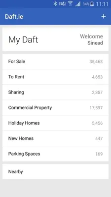 Daft.ie android App screenshot 2